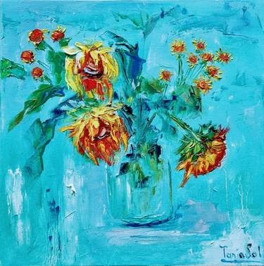 Original Impressionism Abstract Paintings by Tetiana Solodukhina