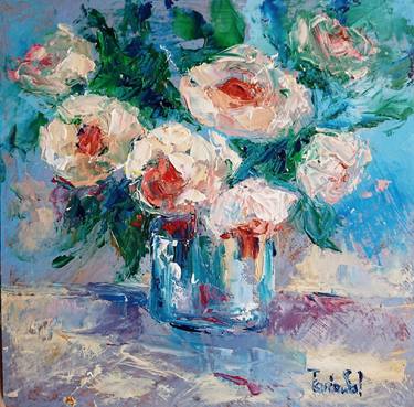 Original Floral Paintings by Tetiana Solodukhina