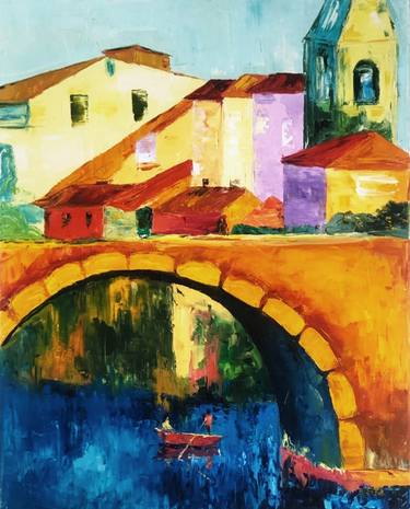 Original Impressionism Landscape Paintings by Tetiana Solodukhina