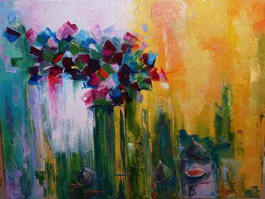 Original Impressionism Abstract Paintings by Tetiana Solodukhina