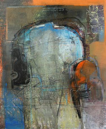 Original Abstract Expressionism Abstract Paintings by Kuntal Barai