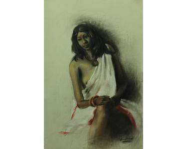 Print of Portrait Paintings by Kuntal Barai