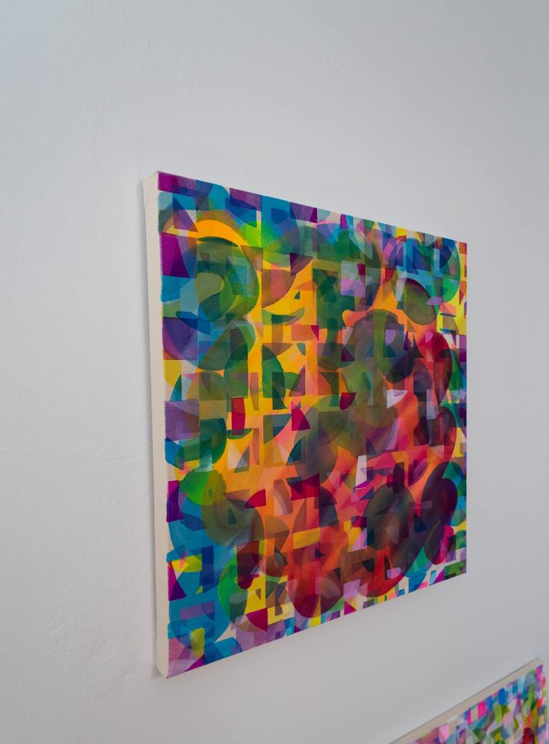 Original Abstract Expressionism Abstract Painting by Samantha Natarian