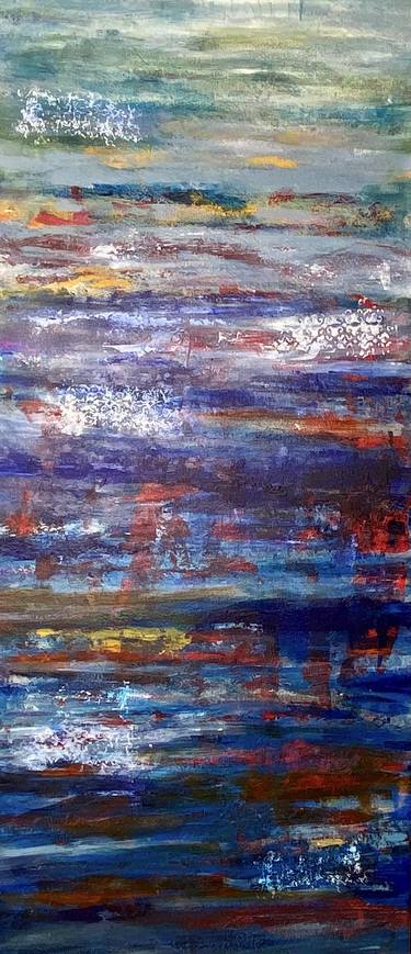 Original Abstract Expressionism Abstract Paintings by Rajiv Khilnani