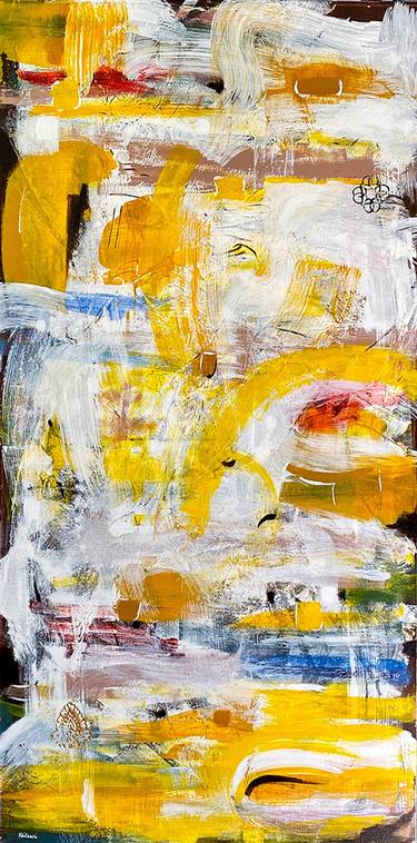 Original Abstract Expressionism Abstract Paintings by Rajiv Khilnani