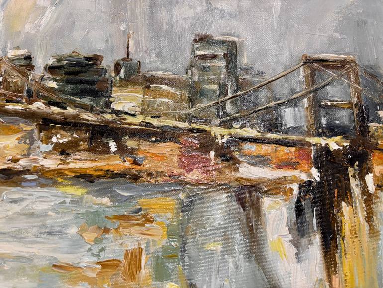 Original Contemporary Architecture Painting by Svitlana Makarenko