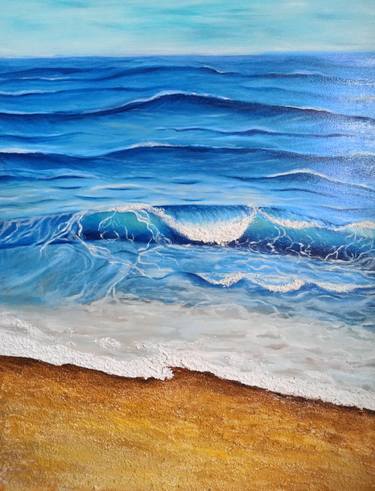 Print of Fine Art Beach Paintings by Sveta Makarenko