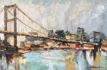 Original Cities Paintings by Sveta Makarenko