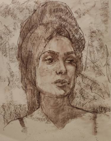 Print of Fine Art Portrait Drawings by Iryna Suslenko