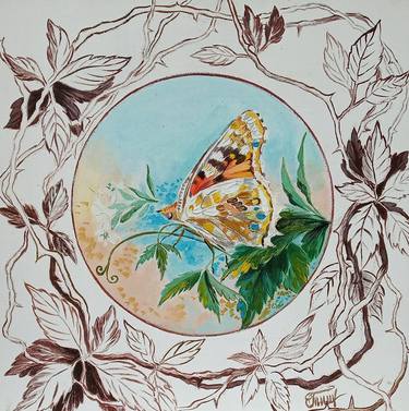 Print of Fine Art Botanic Paintings by Irina Tischenko