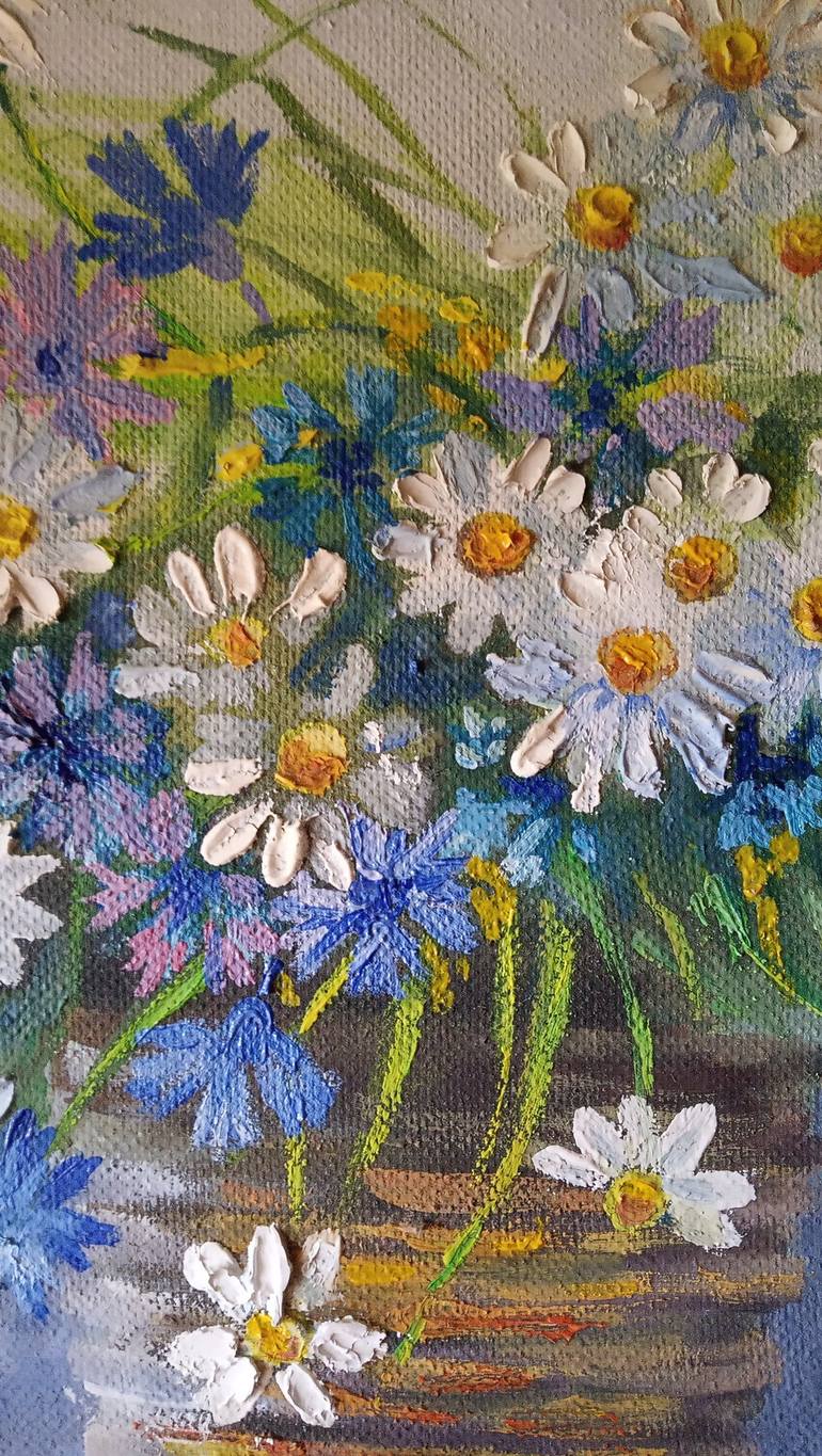 Original Impressionism Floral Painting by Irina Tischenko