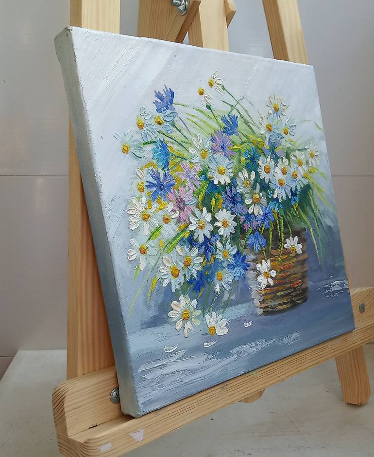 Original Impressionism Floral Painting by Irina Tischenko