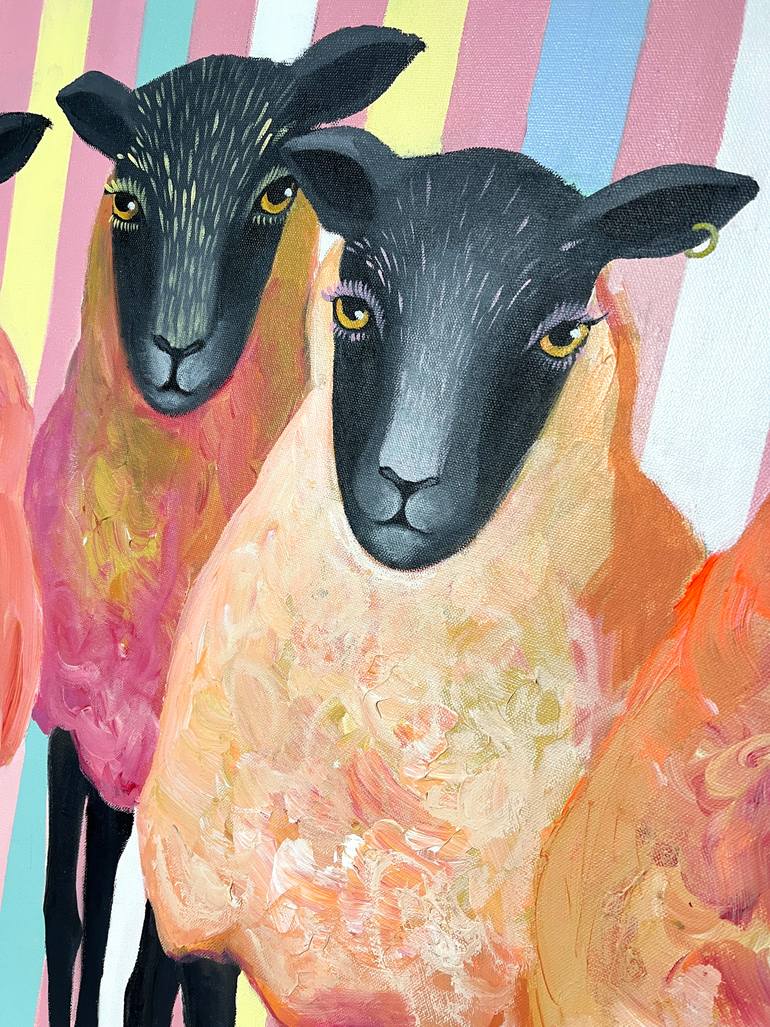 Original Contemporary Animal Painting by Daria Borisova