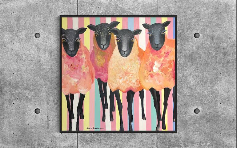 Original Contemporary Animal Painting by Daria Borisova