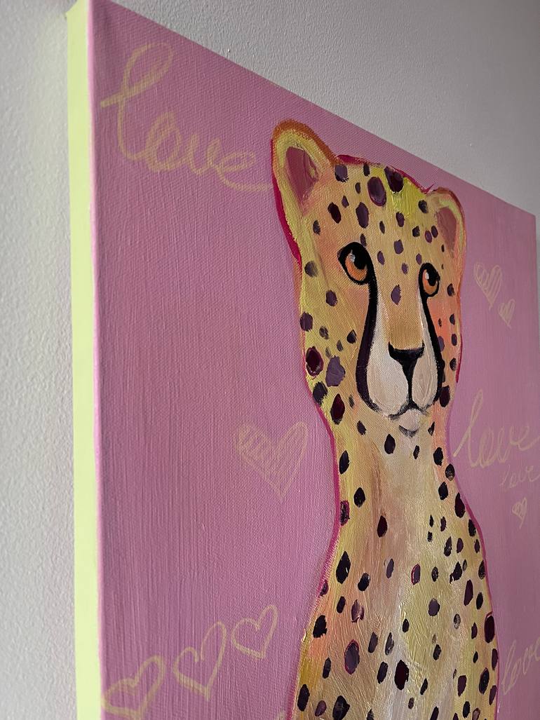 Original Expressionism Animal Painting by Daria Borisova