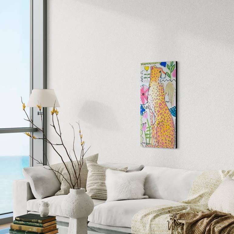 Original Surrealism Nature Painting by Daria Borisova