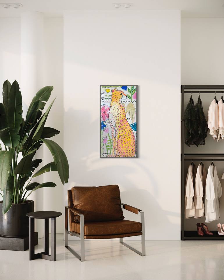 Original Surrealism Nature Painting by Daria Borisova