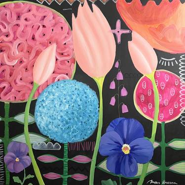 Print of Floral Paintings by Daria Borisova
