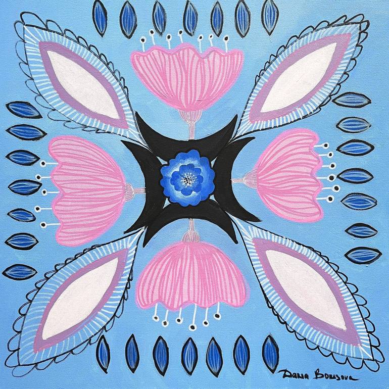 Balance Mandala Painting By Daria Borisova Saatchi Art