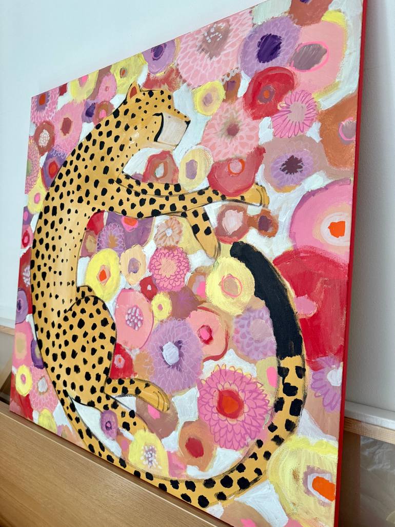 Original Surrealism Animal Painting by Daria Borisova