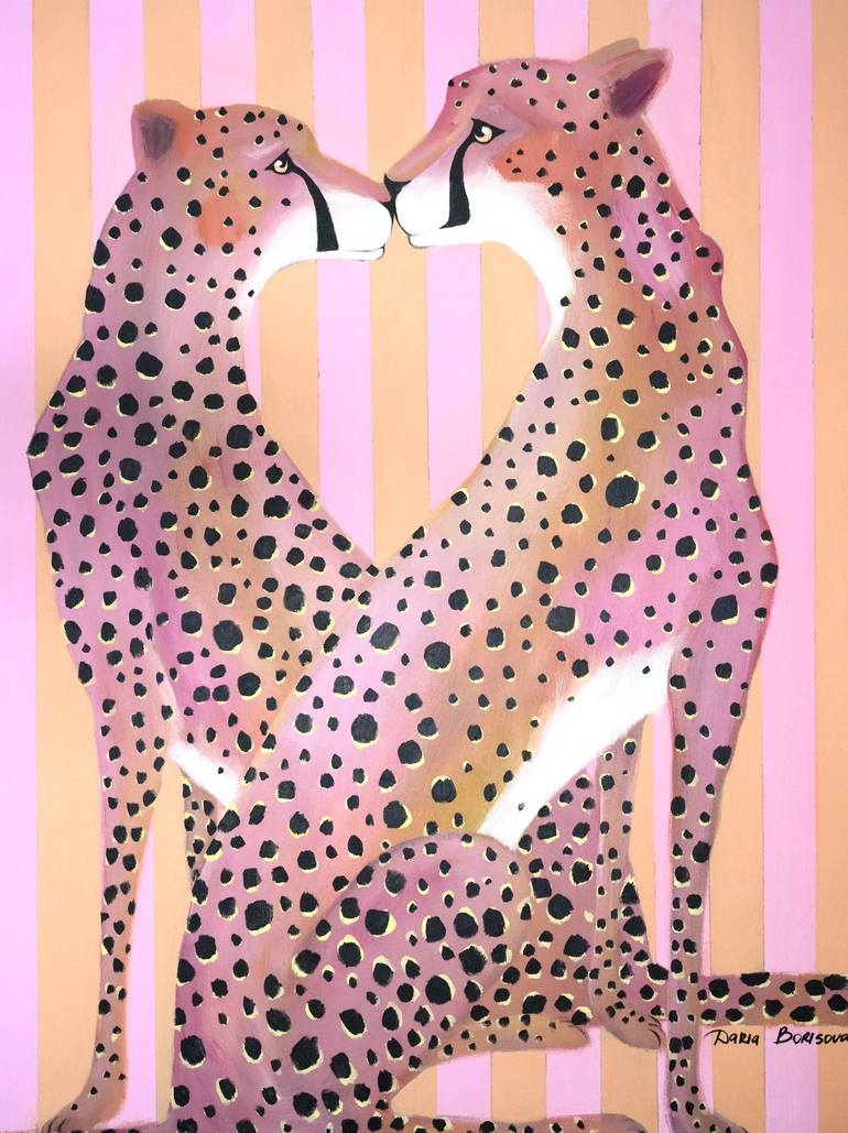 Original Contemporary Animal Printmaking by Daria Borisova