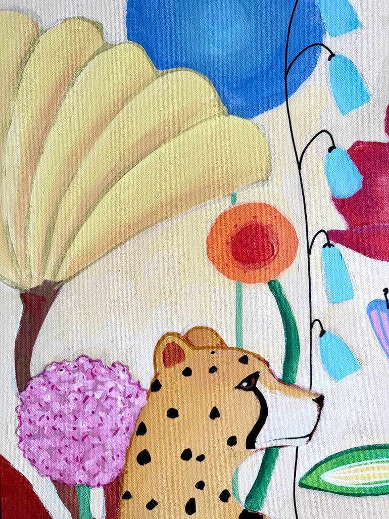 Original Surrealism Animal Painting by Daria Borisova