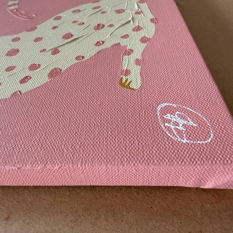 Original Expressionism Animal Painting by Daria Borisova