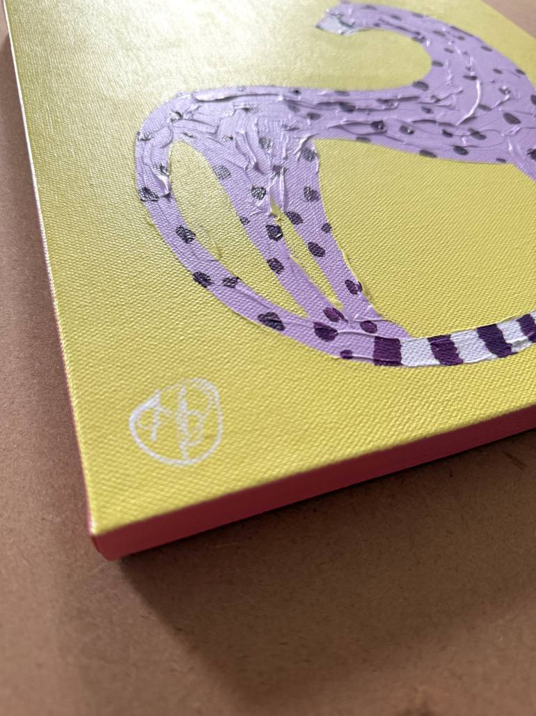 Original Expressionism Animal Painting by Daria Borisova