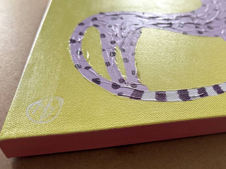 Original Expressionism Animal Painting by Daria Borisova