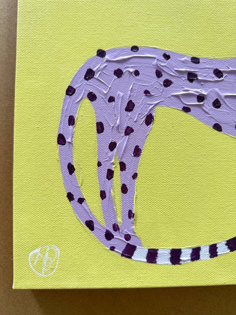 Original Expressionism Animal Painting by Daria Borisova