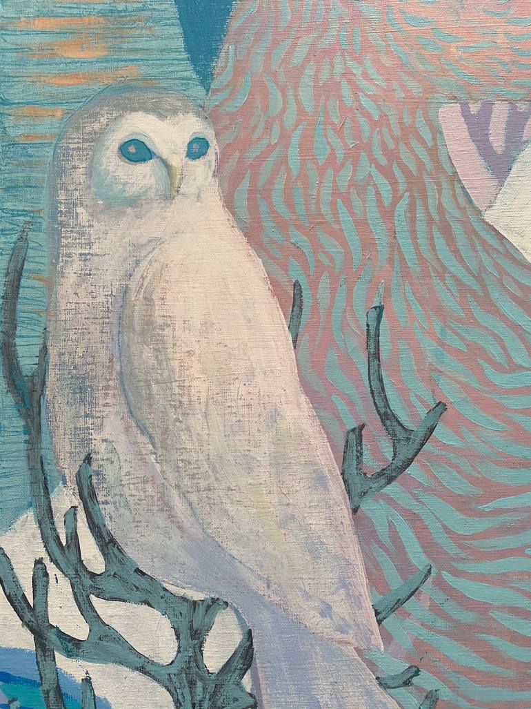 Original Abstract Animal Painting by Daria Borisova