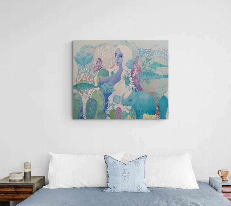 Original Illustration People Painting by Daria Borisova