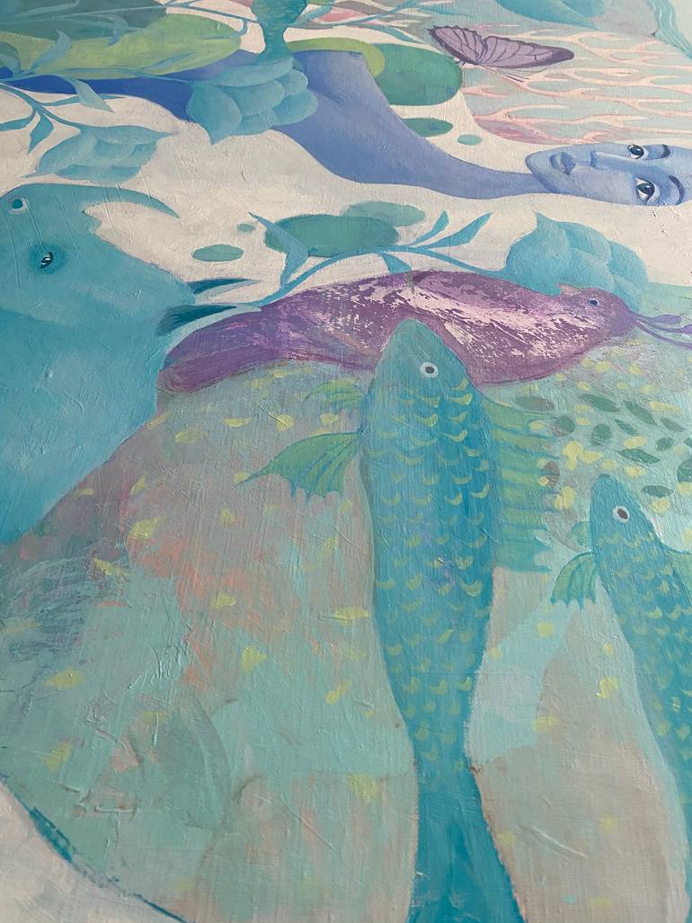Original Illustration People Painting by Daria Borisova