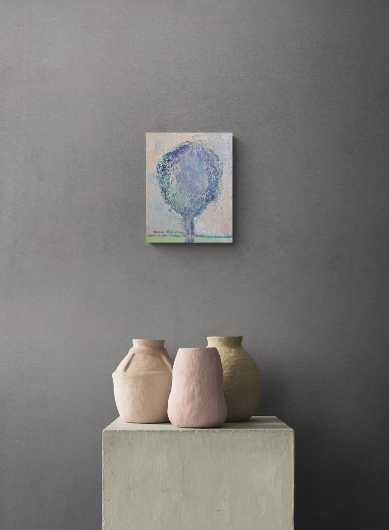 Original Abstract Expressionism Landscape Painting by Daria Borisova