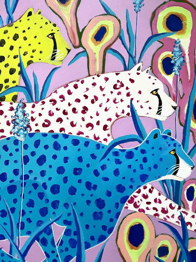 Original Expressionism Animal Painting by Daria Borisova