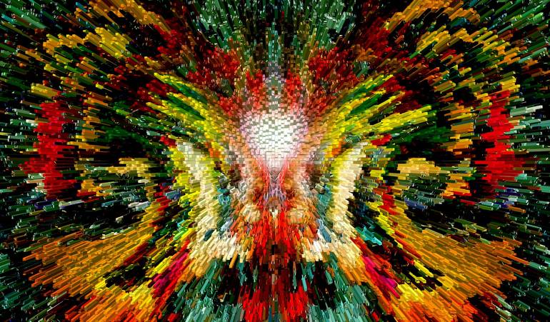 Original Abstract Patterns Digital by Melky Jembise