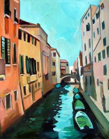Print of Figurative Boat Paintings by Filip Mihail