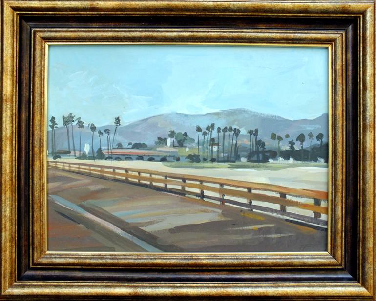 Original Figurative Beach Painting by Filip Mihail