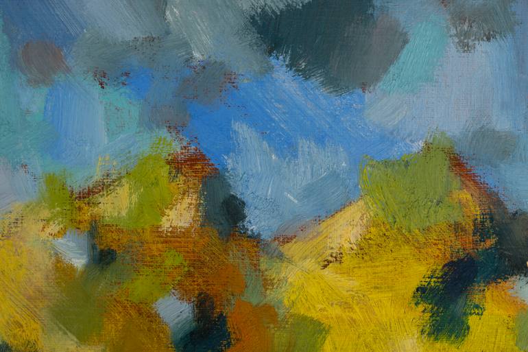 Original Expressionism Landscape Painting by Mato Gereci