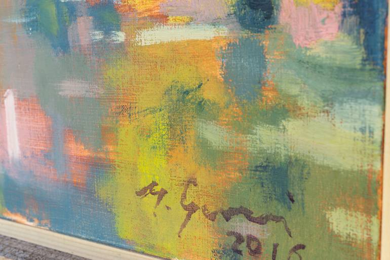 Original Expressionism Landscape Painting by Mato Gereci