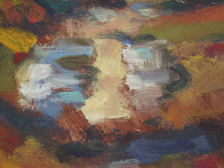 Original Expressionism Landscape Painting by Mato Gereci