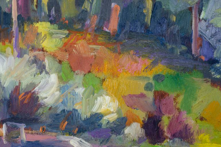 Original Expressionism Landscape Painting by Mato Gereci