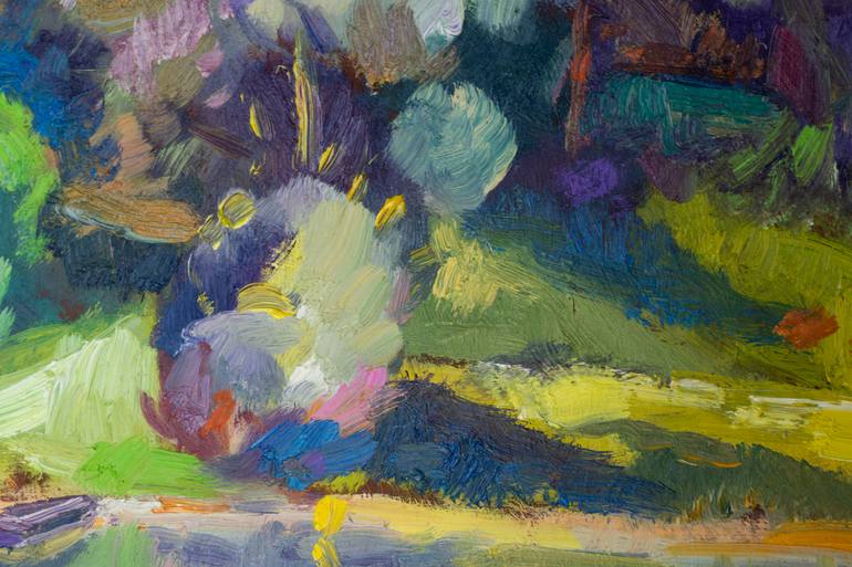 Original Expressionism Landscape Painting by Mato Gereci