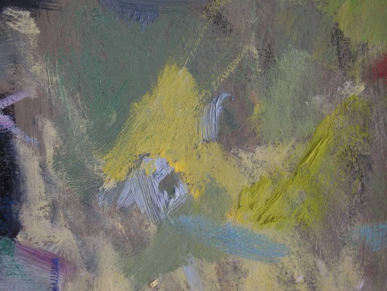 Original Abstract Expressionism Still Life Painting by Mato Gereci
