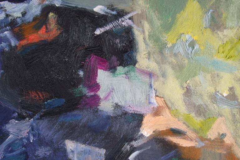 Original Abstract Expressionism Still Life Painting by Mato Gereci