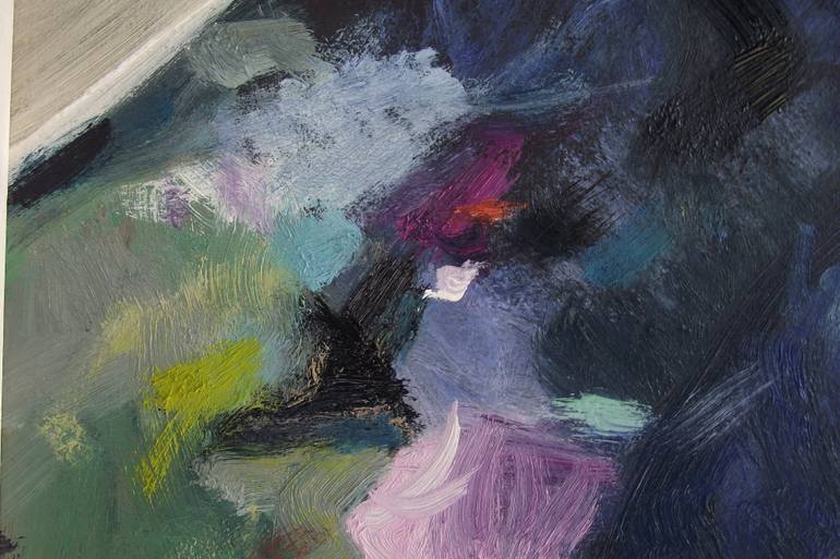 Original Abstract Expressionism Still Life Painting by Mato Gereci