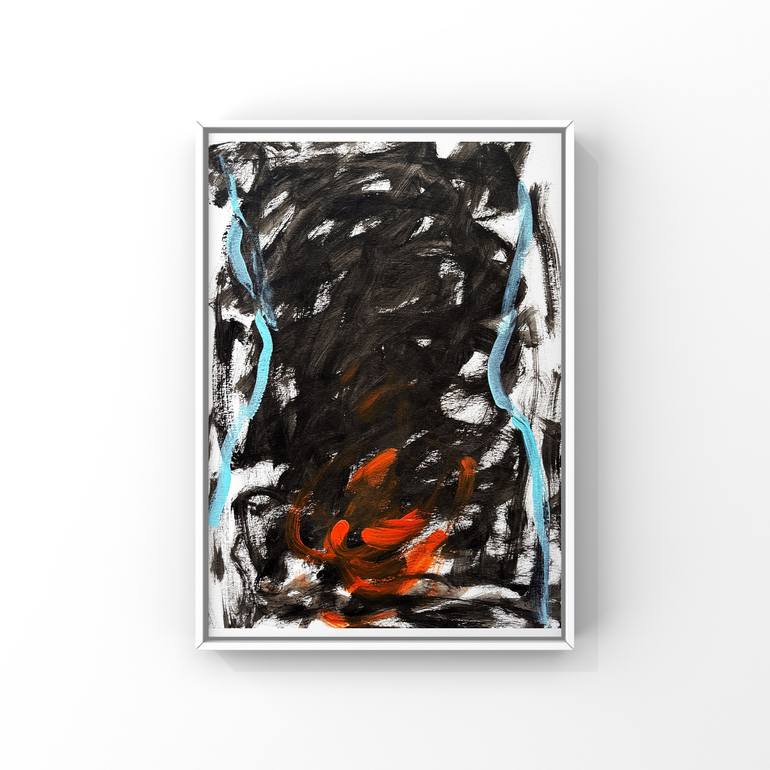 Original Expressionism Body Painting by Nika Boer