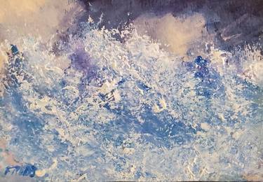 Original Abstract Water Paintings by Fred Wilson