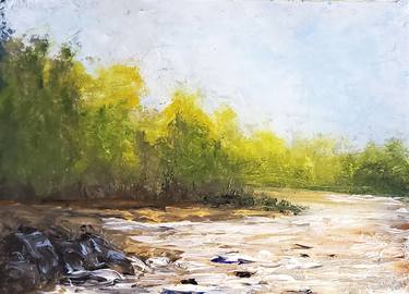 Original Impressionism Landscape Paintings by Fred Wilson