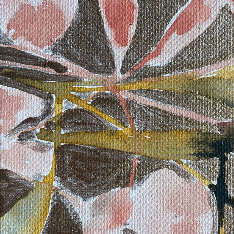 Original Abstract Expressionism Botanic Painting by Bernice Kelly